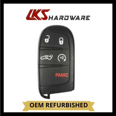 2015-2021 Chrysler 200 300 / 5-Button Smart Key / PN: 68155687AA / M3M-40821302 (OEM Refurb)