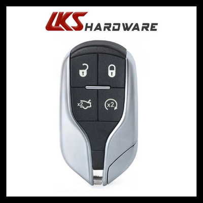 2014-2016 Maserati Ghibli / Quattroporte / 4-Button Smart Key w/ Remote Start / PN: 5923336 / M3N-7393490