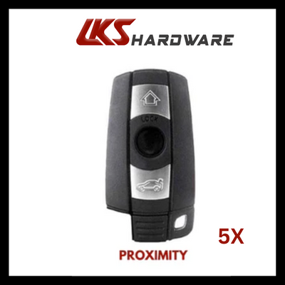 2004-2010 BMW 3 / 5 Series / 3-Button Smart Key / PN: 6986583-04 / KR55WK49147 / 315 MHz (Comfort Access) ( PACK OF 5 )