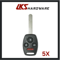 Load image into Gallery viewer, 2008-2015 Honda Accord / Pilot 4-Button Remote Head Key / KR55WK49308 ( PACK OF 5 )
