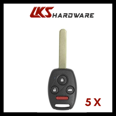 Honda / Acura 2008-2014 / 4-Button Remote Head Key / MLBHLIK-1T ( PACK OF 5 )