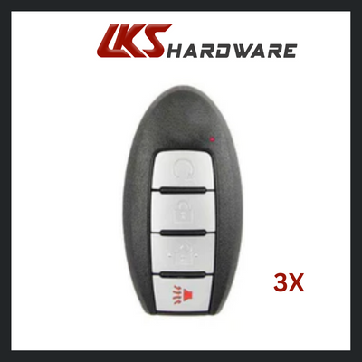 2019-2020 Nissan / 4-Button Smart Key / PN: 285E3-9UF5B / S180144904 / KR5TXN7 (PACK OF 3)