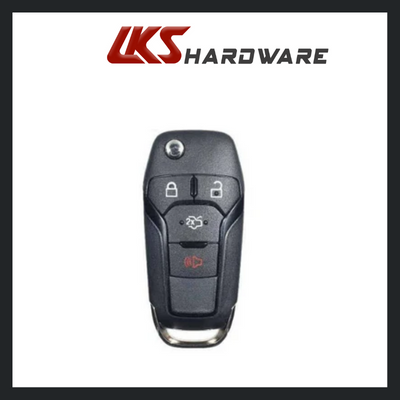 2013-2016 Ford Fusion / 4-Button Flip Key / 128 Bit / N5F-A08TAA