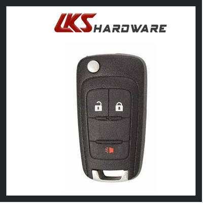 2010-2019 Chevrolet / GMC / Buick / 3-Button Flip Key / OHT01060512