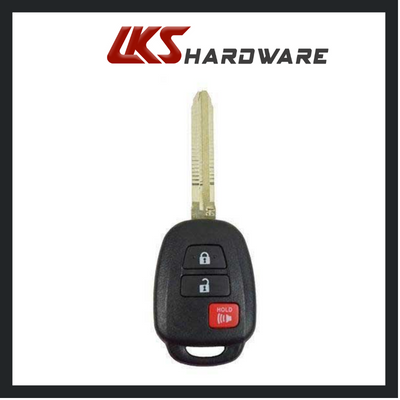 2013-2016 Scion TC / 3-Button Head Key / PN: 89070-52G30 / MOZB52TH