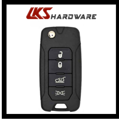 2015 - 2019 Jeep Renegade / Fiat 500X /4-Button Flip Key / 2ADFTFI5AM4 ...