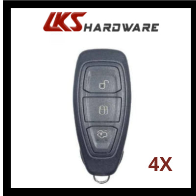 2011-2019 Ford Fiesta / Focus Titanium / C-Max 3-Button Smart Key / PEPS / KR55WK48801 (4X)