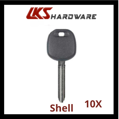 2012-2019 Subaru / GM  Transponder Key SHELL / TOY43R  (10X)