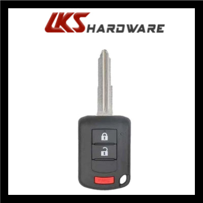 2010-2019 Mitsubishi Outlander Lancer / 3-Button Remote Head Key / PN: 6370B944 / OUCJ166N