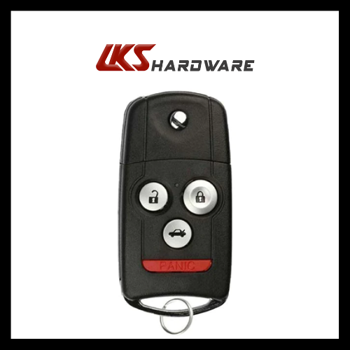 2007-2008 Acura TL / 4-Button Flip Key / PN: 3511-306 / OUCG8D-439H-A (AFTERMARKET)