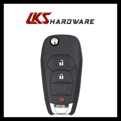 2019-2022 Chevrolet / 3-Button Remote Flip Key / PN: 13522783 / LXP-T003