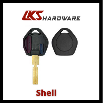 HU58 (4-Track) / BMW 1995-2003 / Transponder Key Shell (NO CHIP)