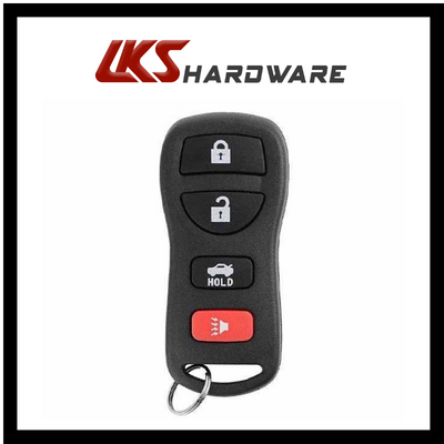 2002-2017 Nissan / Infiniti / 4-Button Keyless Entry Remote / KBRASTU15