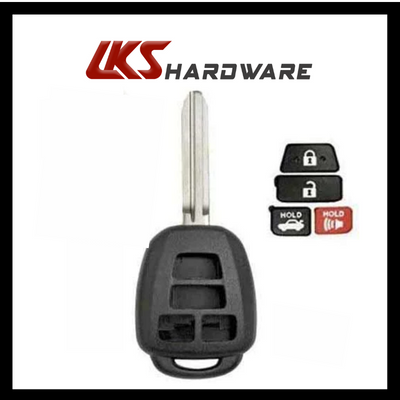 2012-2018 Toyota Camry - Corolla / 4-Button Remote Head Key SHELL