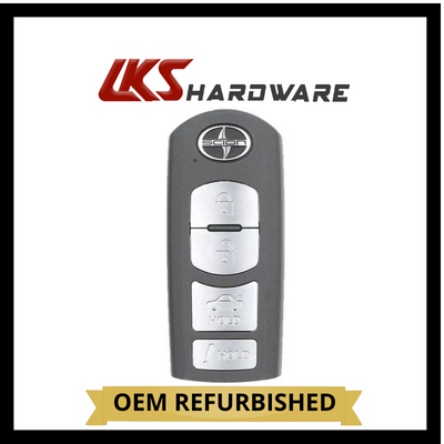 2016-2016 Scion IA / 4-Button Smart Key / PN: 89904-WB003 / WAZSKE13D01 (OEM Refurbished)