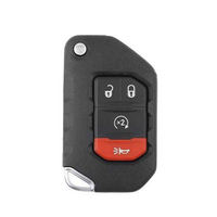 Load image into Gallery viewer, 2018-2021 Jeep Wrangler Gladiator / 4-Button Smart Flip Key Remote Start / OHT1130261
