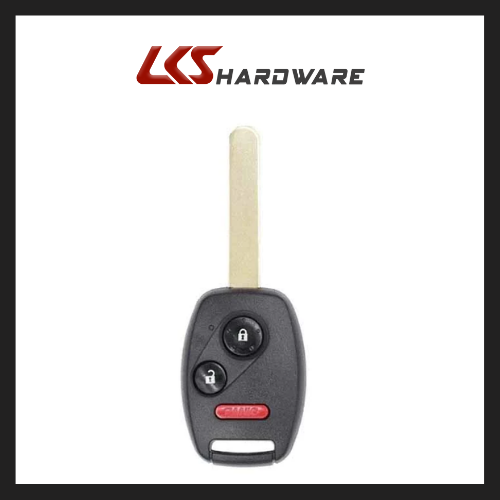 2007-2008 Honda Fit / 3-Button Remote Head Key / OUCG8D-380H-A / (8E CHIP)