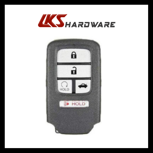 2016-2017 Honda Accord 5-Button Smart Key / PN: 72147-T2G-A41 / ACJ932HK1310A