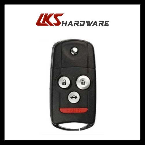 2007-2013 Acura MDX / RDX 4-Button Flip Key / PN: 35111-STX-326 / N5F0602A1A